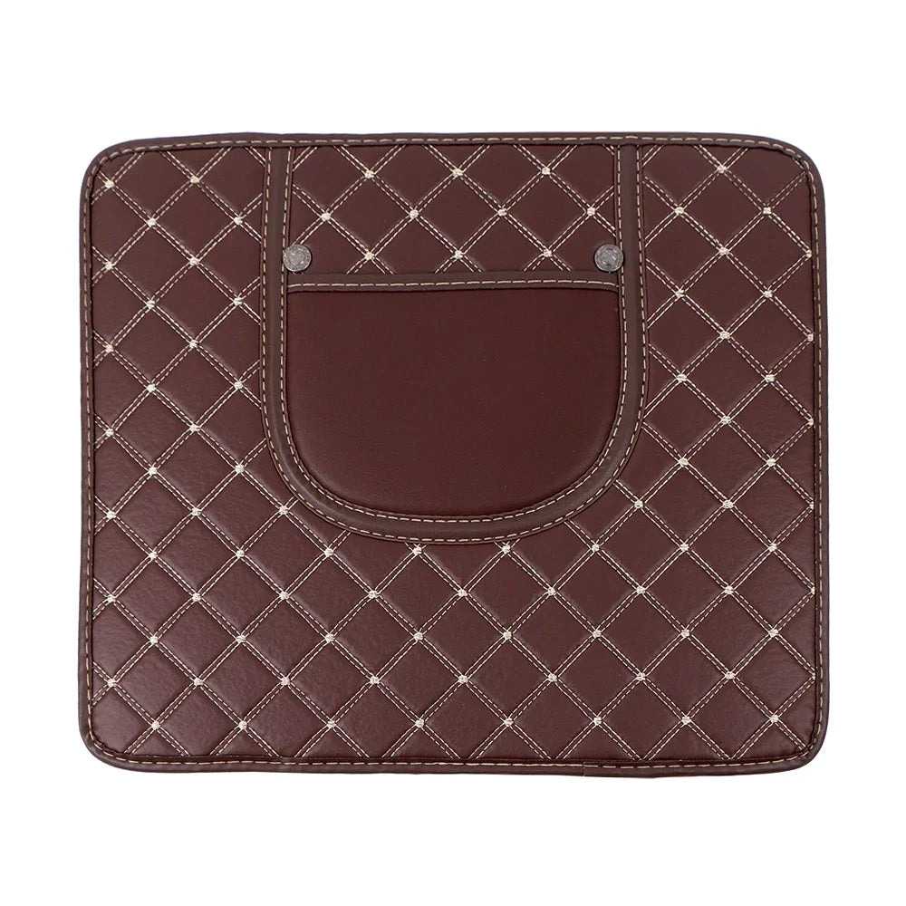 PU Leather Car   Anti-dirty  Back Hanging  Organizer Interior Accessories Wear-resistant Stowing Tidying Pocket