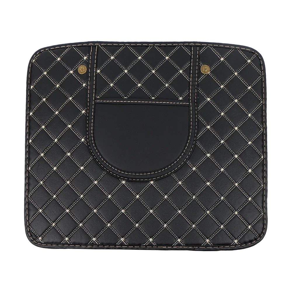 PU Leather Car   Anti-dirty  Back Hanging  Organizer Interior Accessories Wear-resistant Stowing Tidying Pocket